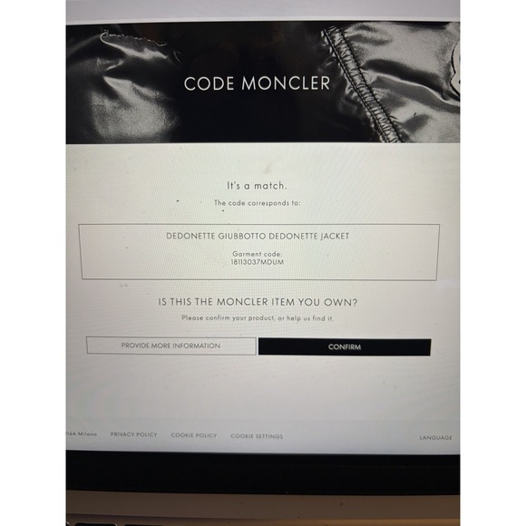 Moncler Dedonette Bomber Women's Jacket Navy Size 0 XS - Picture 9 of 11